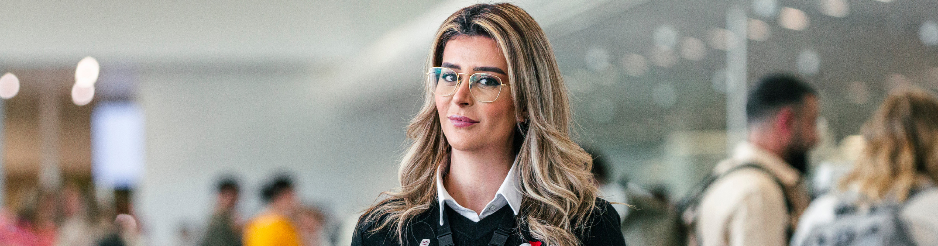 Lamia aan de security check: geen macho-, maar mensenwerk